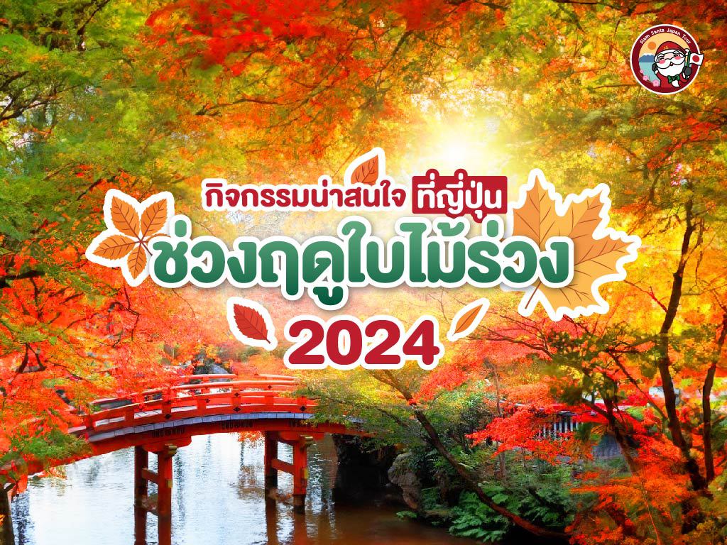 กิจกรรมยอดนิยมที่ญี่ปุ่นช่วงฤดูใบไม้ร่วง