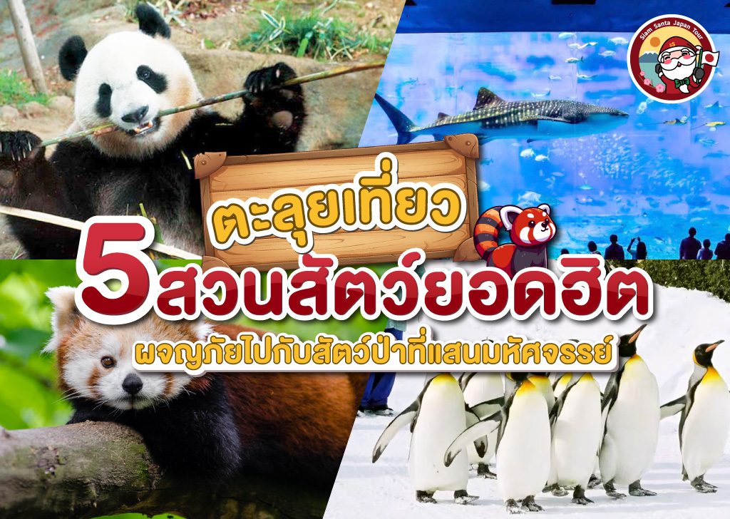 เที่ยวสวนสัตว์ทั่วญี่ปุ่นเอาใจเด็กๆ