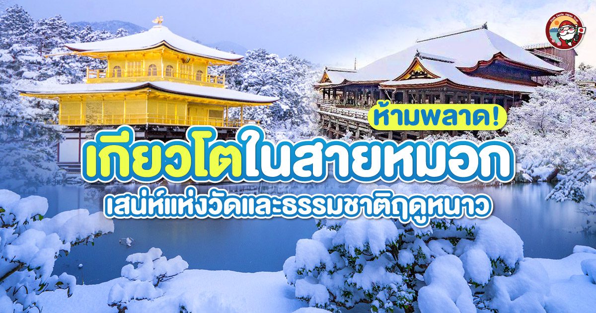 เกียวโตในสายหมอก เสน่ห์แห่งวัดและธรรมชาติฤดูหนาวที่คุณต้องสัมผัส