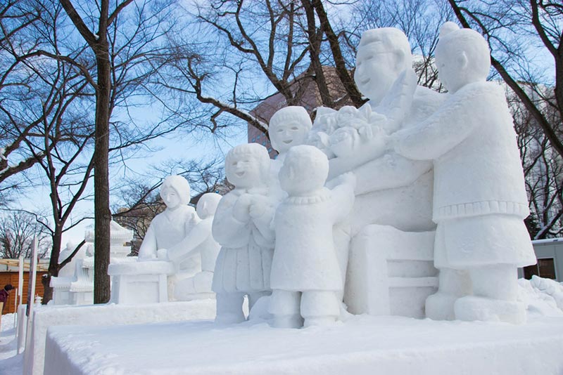 เทศกาลหิมะซัปโปโร (Sapporo Snow Festival)